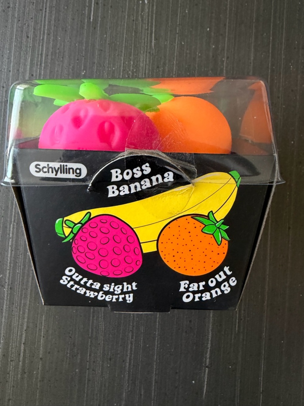 Schylling Groovy Nee Doh Fruit Stress Toy - Picture 2 of 3
